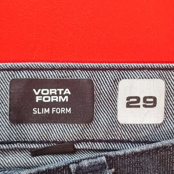 Volcom Vorta jeans slim form indigo blue men's size W29 L28 - Picture 5 of 7